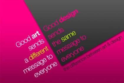 Good Art - Good Design